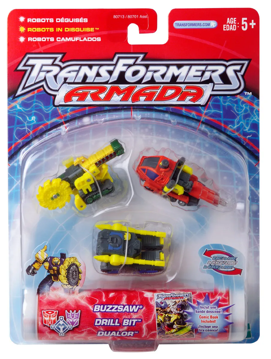 Destruction Mini-Con Team | Transformers Armada