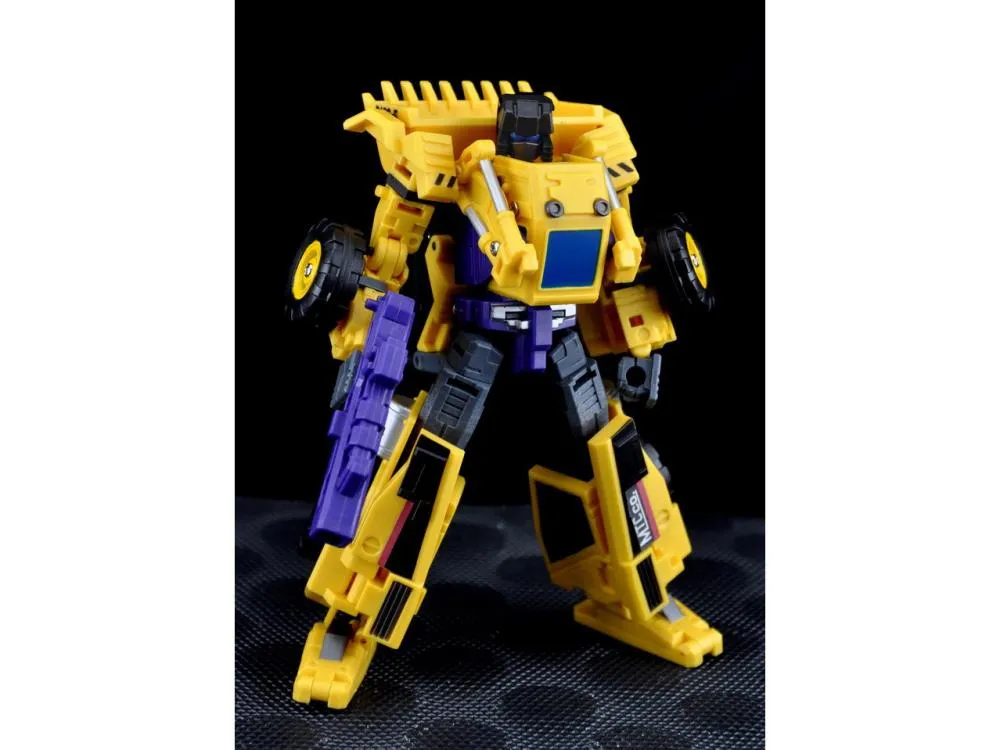MAKETOYS 正規品 MTC Co Giant Series 新品未開封 Giant Set C Front End Loader and Mixer Yellow Version