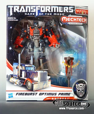 Fireburst Optimus Prime | Dark of the Moon Transformers Figure