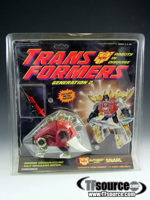 Snarl Red Version | Vintage Transformers G2