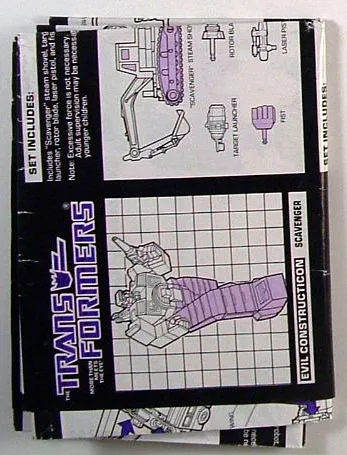 Devastator Cutout Instruction Manual