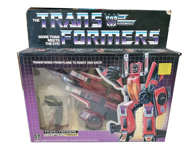 Thrust Transformers G1 | Transformers Generation One