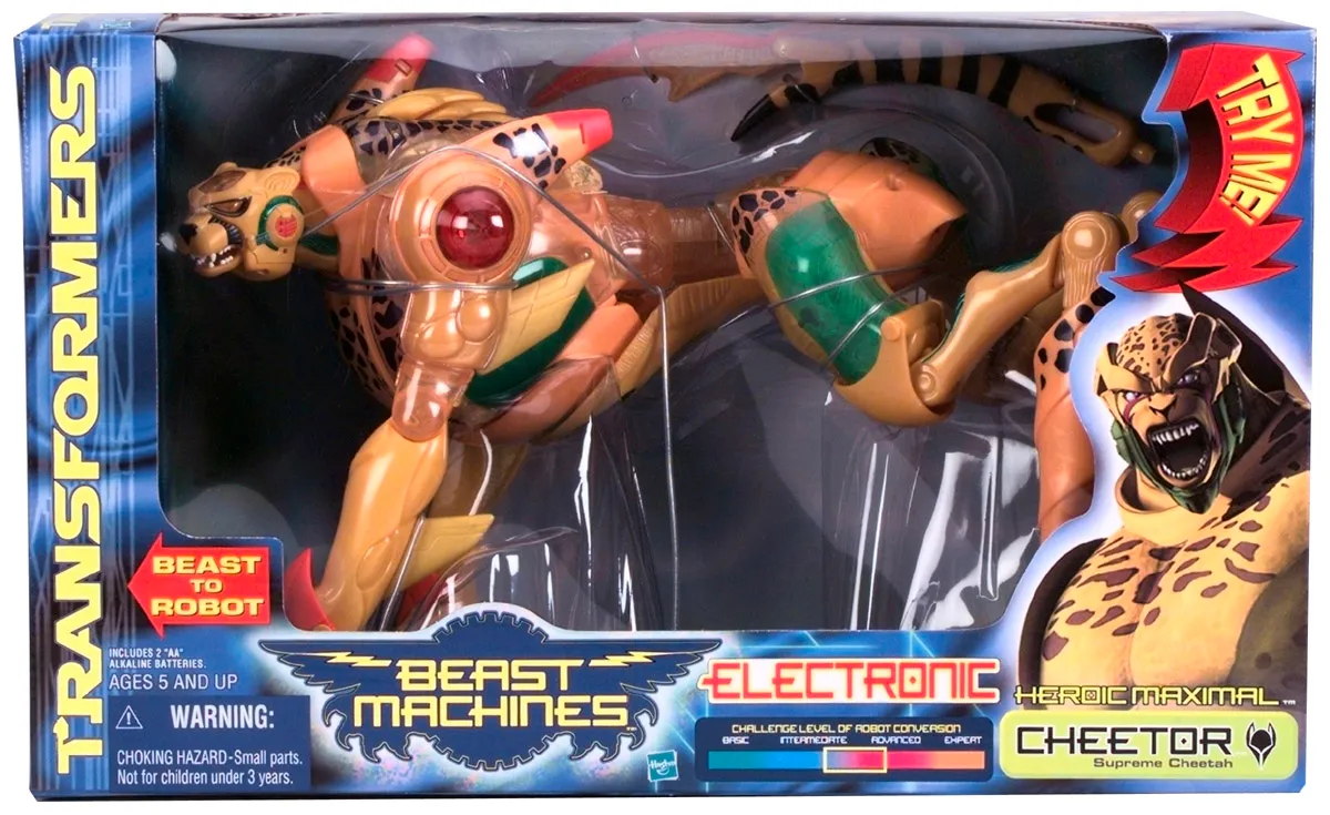 特撮 Transformers Beast Machines Cheetor Cheetor - Transformers Toys - TFW2005