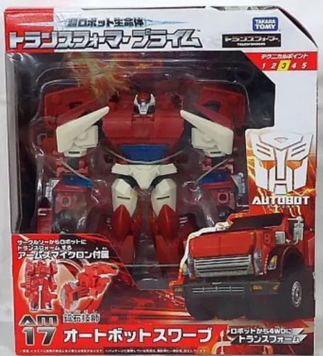 AM-17 Swerve | Transformers Prime Arms Micron Figure | TFSource