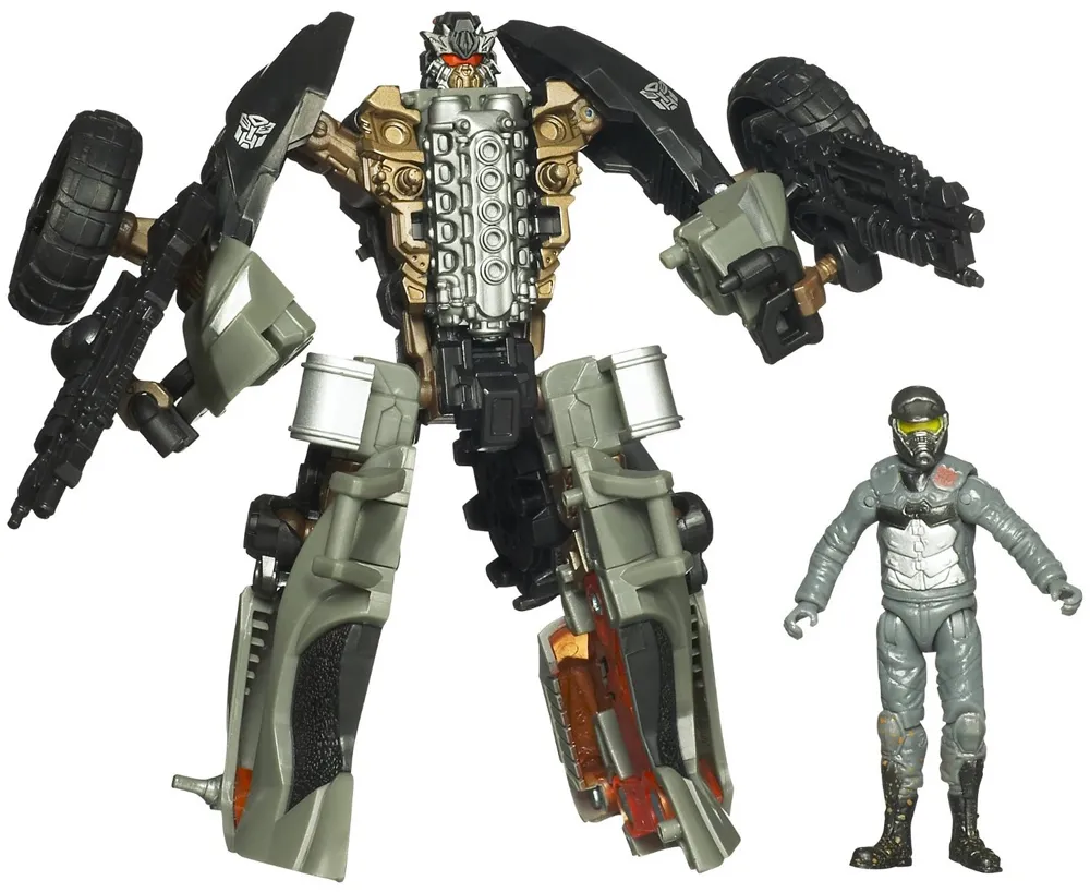 Basic Class Human Alliance Backfire with Sam Witwicky | Transformers 3 Dark of the Moon DOTM