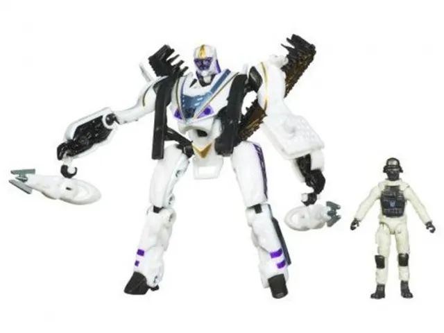 Basic Class Human Alliance Icepick with Sergeant Chaos | Transformers 3 Dark of the Moon DOTM