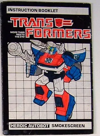 Smokescreen Instruction Manual