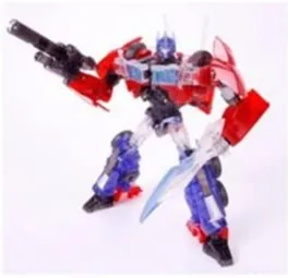 Optimus Prime Clear Version | First Edition Transformers Prime