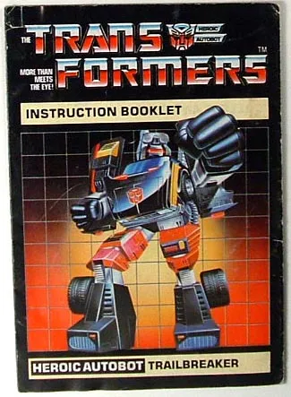 Trailbreaker Instruction Manual