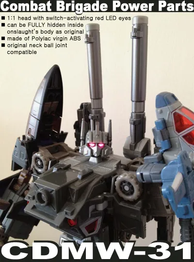 CDMW-31 Combat Brigade Power Parts LED head | Crazy Devy