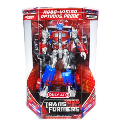 トランスフォーマー オプティマスプライム robo-vision フィギュア Robo-Vision Optimus Prime | Transformers 2007 Movie Figure | TFSource