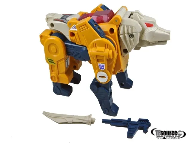 Weirdwolf Headmaster Vintage Transformers G1