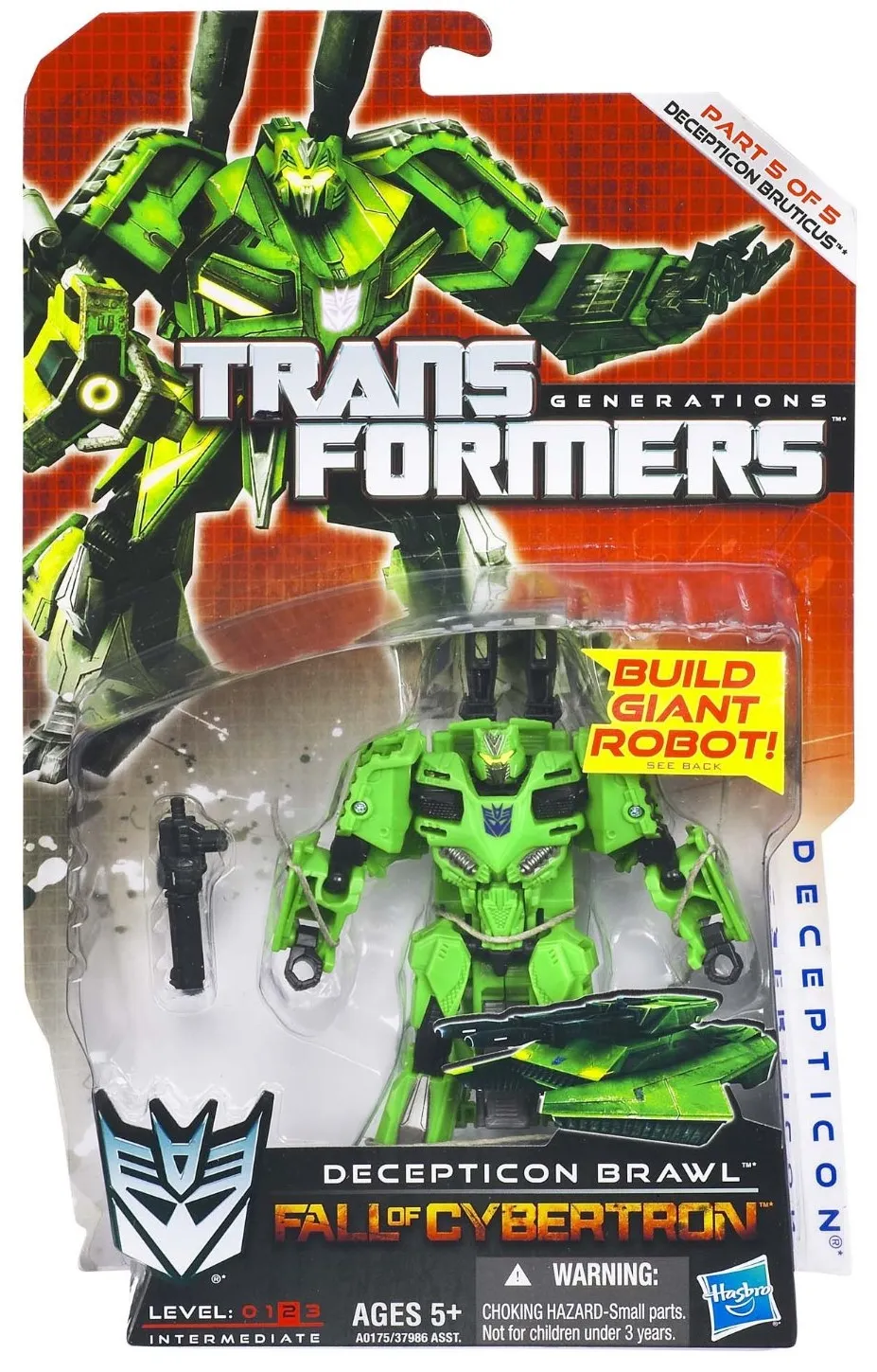 【ジャンク】アジア限定 GENERATIONS DECEPTICON BRAWL Decepticon Brawl | Fall of Cybertron Transformers Figure | TFSource