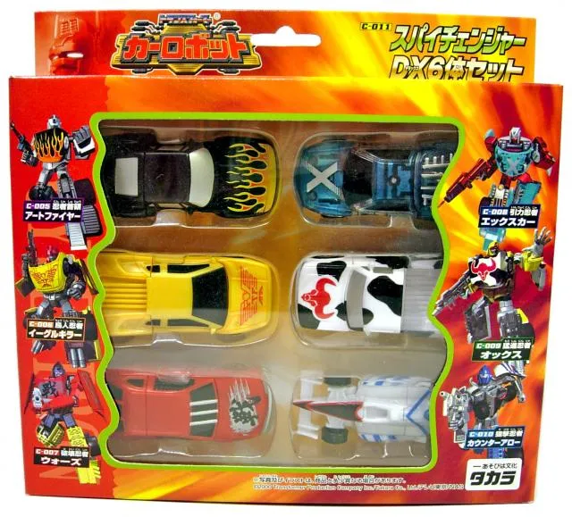 C-011 DX Spychangers Set | Transformers Car Robots Robots in Disguise