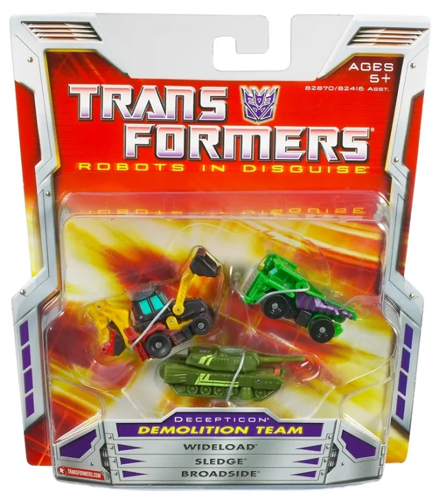 Mini-con Demolitions Team | Transformers Classics Robots In Disguise