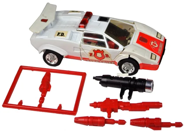 Red Alert G1 Car Vintage Transformers G1