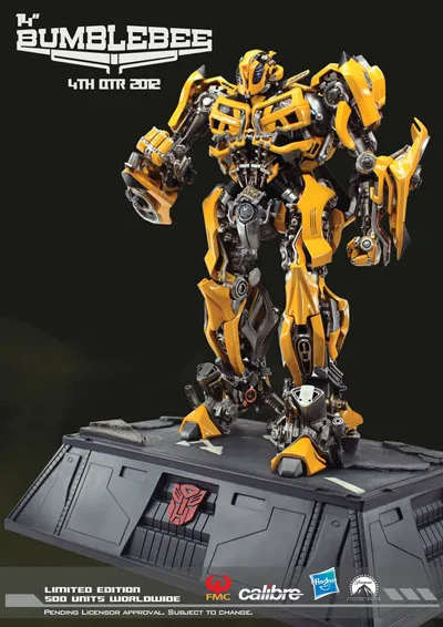 Bumblebee Statue 14-in tall Limited Edition | Transformers 3 DOTM Dark of the Moon
