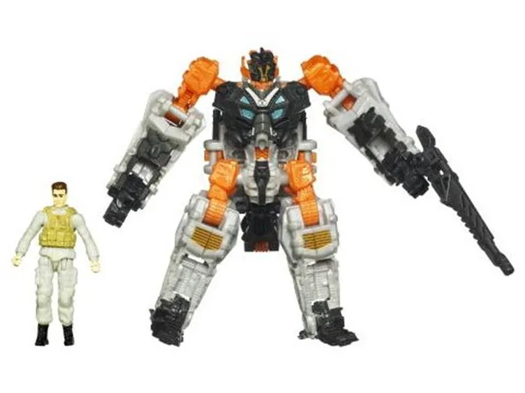 Basic Class Human Alliance Major Tungsten with Thunderhead | Transformers 3 Dark of the Moon DOTM
