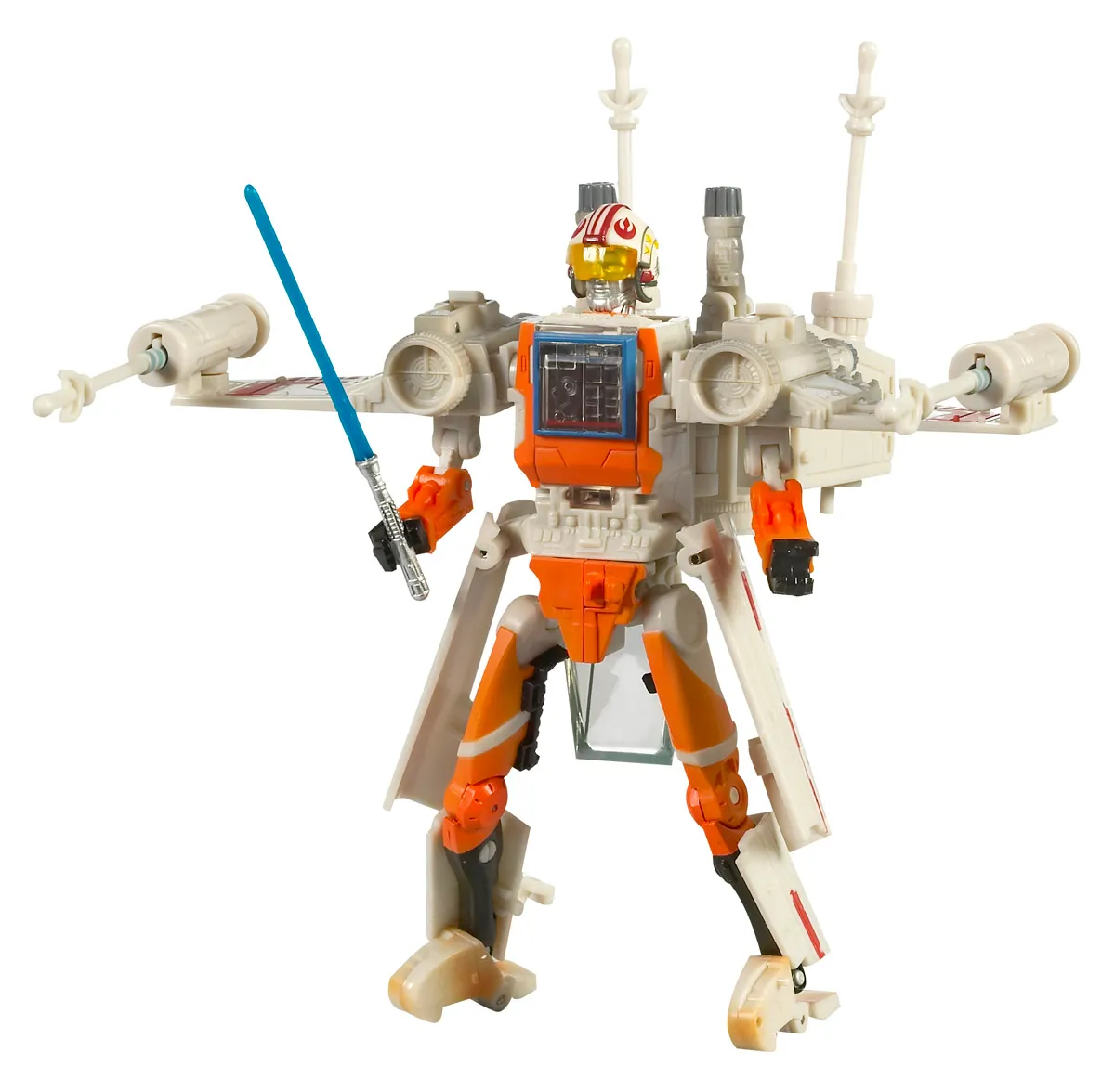 Luky Skywalker X-Wing Fighter | Star Wars Transformers Crossover