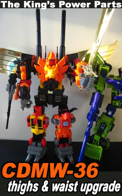 CDMW-36 the Kings Power Parts Thigh and Waist Upgrade | Crazy Devy