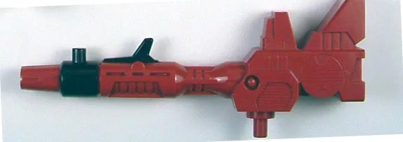Metroplex Large Red Gun G1 Transformers Part
