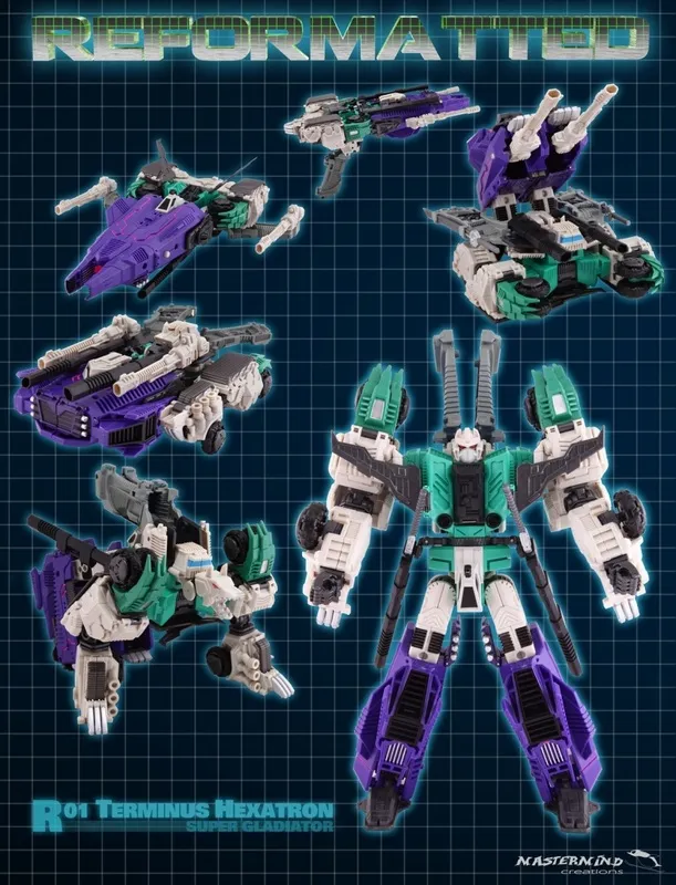 R-01 Terminus Hexatron | Mastermind Creations Reformatted 3rd