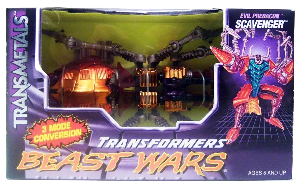 Scavenger Mega Class | Transformers Beast Wars Transmetals
