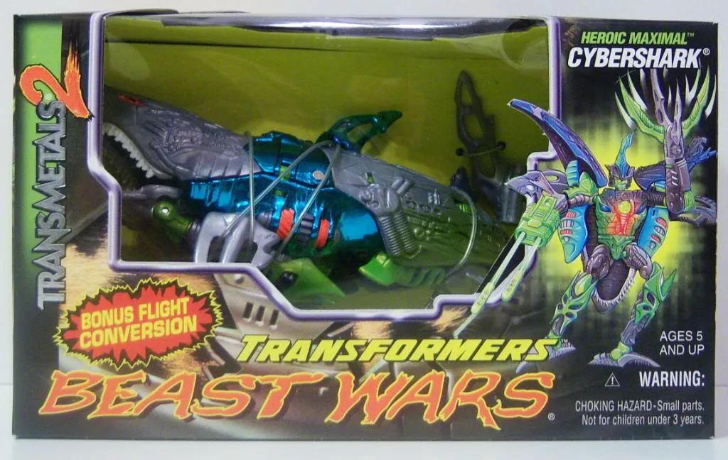 Cybershark Mega Class | Transformers Beast Wars Transmetals 2