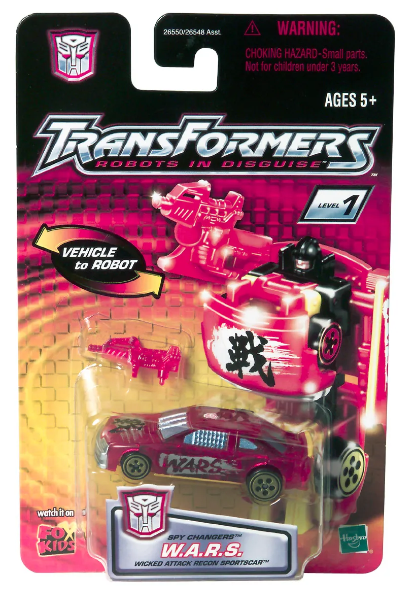 W.A.R.S. Spychanger | Transformers Robots in Disguise RID