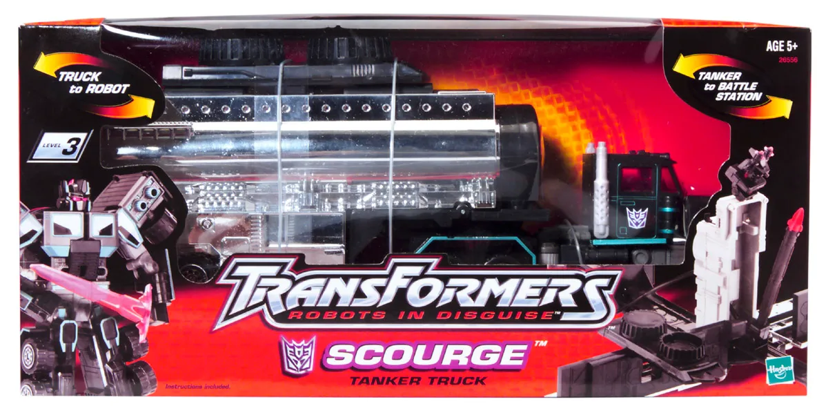 Scourge Exclusive Super Class | Transformers Robots in Disguise RID