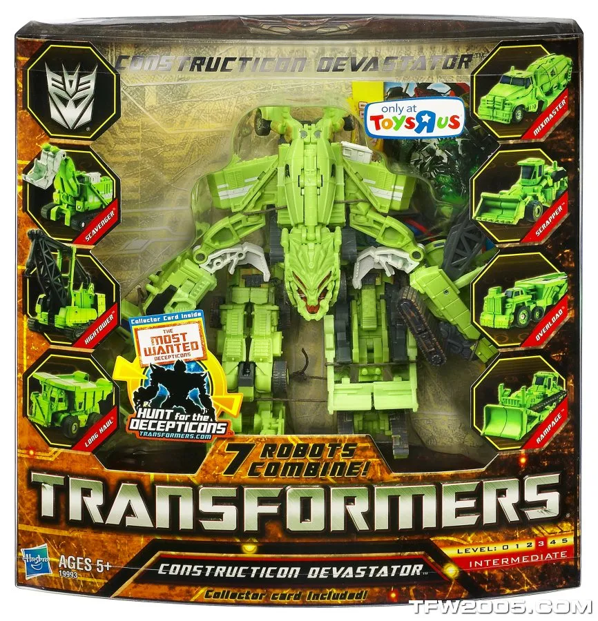 Constructicon Devastator Exclusive Legends Class | Transformers Hunt for the Decepticons HFTD