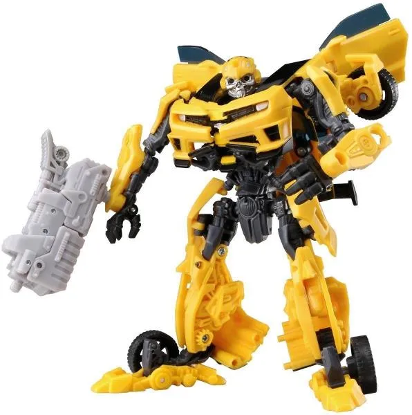 Deluxe Class Mechtech Bumblebee and MechTech Holder | Transformers 3 Dark of the Moon DOTM