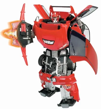 Mitsubishi Lancer Evolution VIII  1/18 Scale | Transforming Roadbots Happy Well
