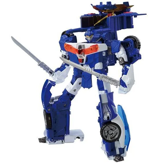 G01 Kenzan Samurai Police Car | Transformers Go! EG Collection