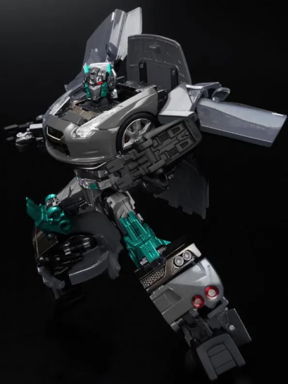 A-01 Optimus Prime Convoy Super Black Version | Nissan GT-R | Transformers Alternity