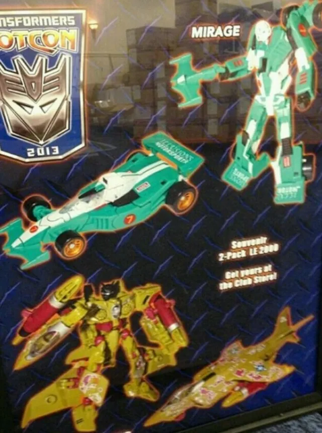Mirage and Thundercracker Botcon Exclusive | Transformers Convention Botcon 2013