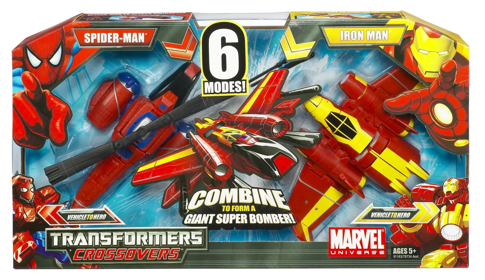 Spider Man and Iron Man | Transformers Marvel Crossovers