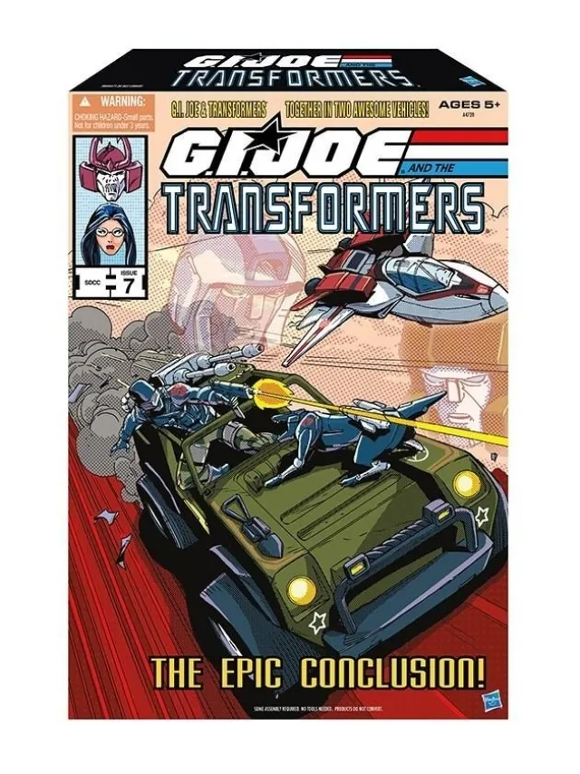 The Epic Conclusion SDCC Exclusive | Transformers G.I. Joe Crossovers