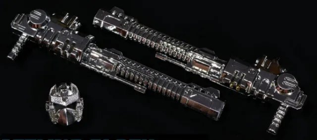 R-01 Terminus Hexatron Dazzling Glory Chromed Weapons Set | Mastermind Creations | Reformatted