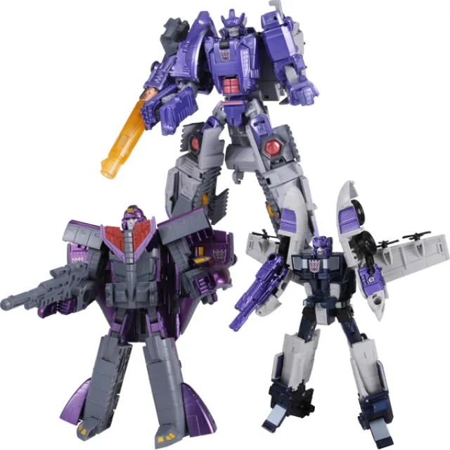Decepticon Specialists Galvatron Octane Astrotrain 3-Pack | Transformers Henkei Classics