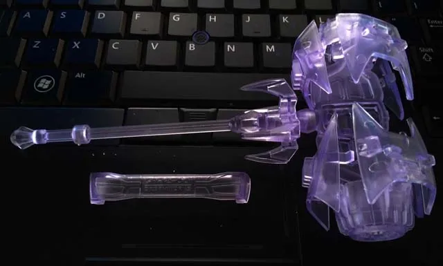 Bulkhead Blast Cannon Weapon Clear Purple Version | Dreamworks Toy Factory | Upgrade Kit