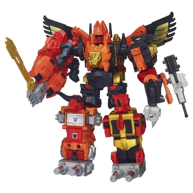 Predaking Combiner Set of 5 | Transformers Platinum Edition G1 Reissues