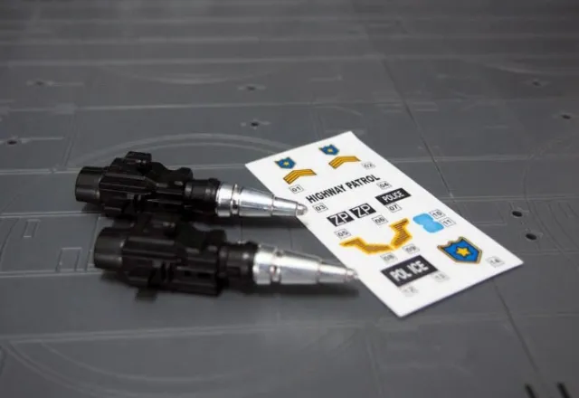 Omega Launcher for Transformers Masterpiece MP-17 Prowl | Before And After | Upgrade Kit