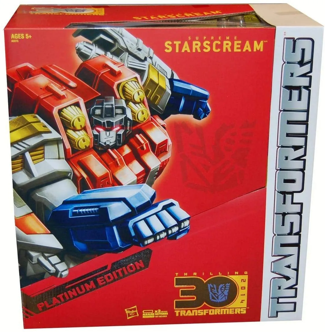 Supreme Starscream Year of the Horse Edition | Platinum Edition