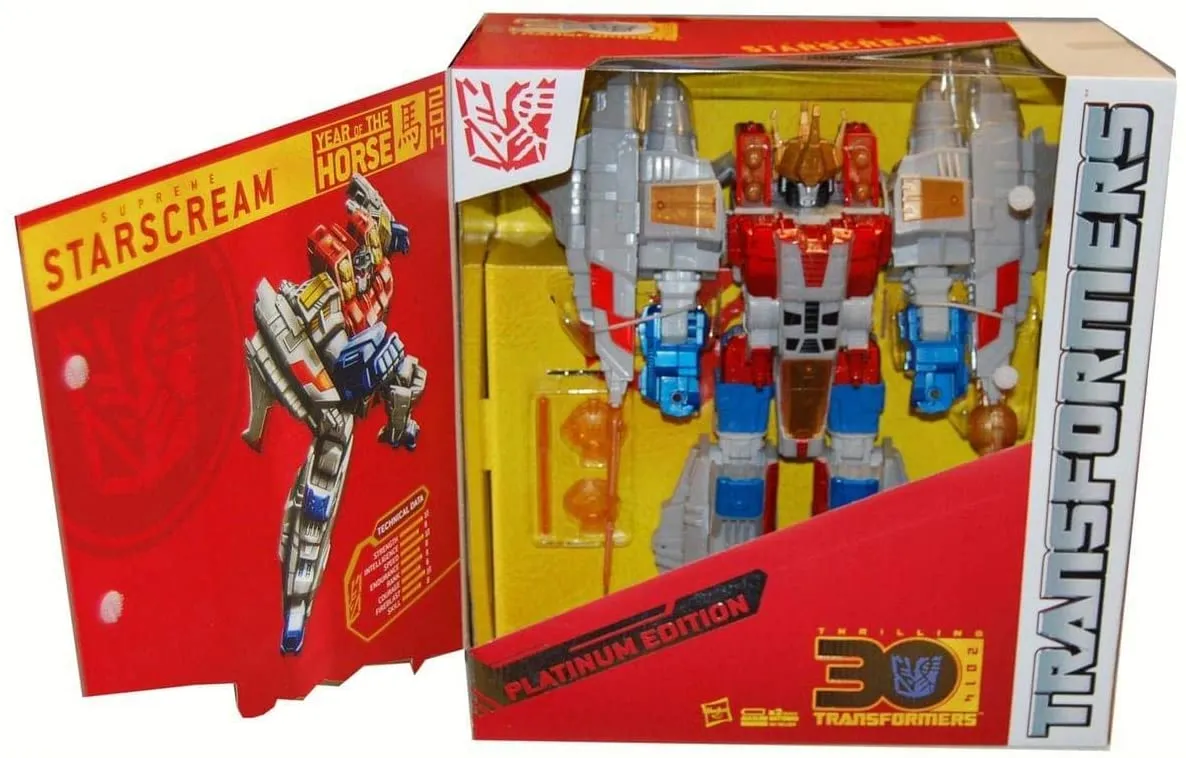 Supreme Starscream Year of the Horse Edition | Platinum
