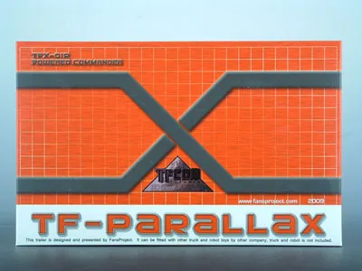 TFX-01R Powered Commander Convention Exclusive | Fansproject Parallax