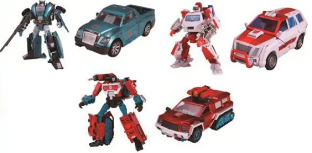 Autobot Warriors Ratchet Kup Perceptor 3-Pack | Transformers Henkei Classics
