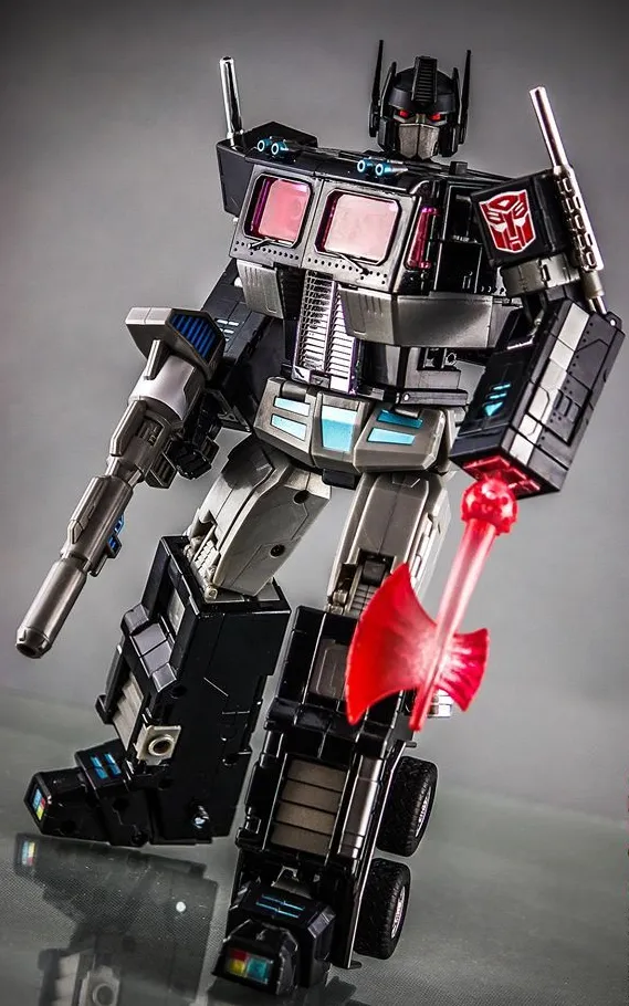MP-01B Black Convoy Optimus Prime | Masterpiece G1 Transformers