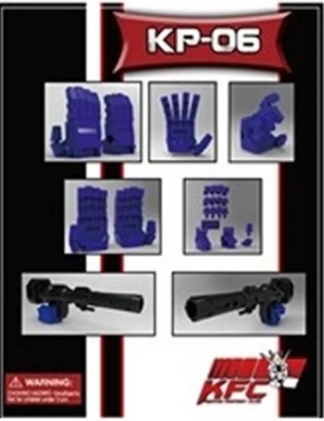 KP-06 Hands and Gun Set | Kfc Keiths Fantasy Club | Upgrade Kit