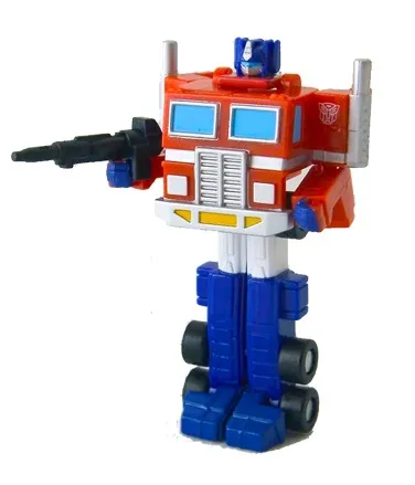 WST TFG06 Convoy Optimus Prime Anime Version | Worlds Smallest Transformers